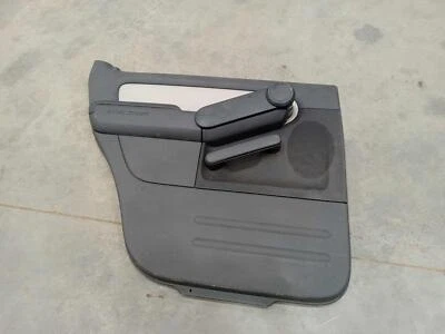 07-08 Ford Explorer Sport Trac Panel de moldura de puerta trasera lado izquierdo del conductor negro/gris Foto 1 de 4