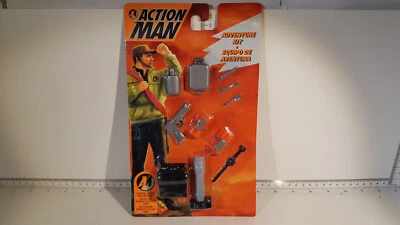(Lote 803) ACTION MAN - Kit de Aventura - Accesorios (1994) Set Sellado Foto 1 de 4