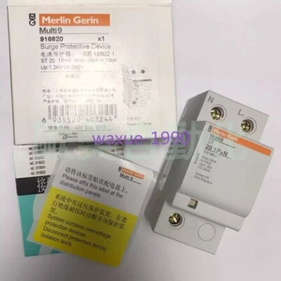 1pcs New surge protector 1P20A/ST 20 1P+N GB18802.1 - Image 1 of 4