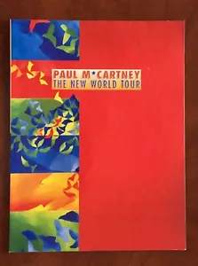 Beatles...Paul McCartney 1993 “The New World Tour Concert Program”...Mint - Picture 1 of 7