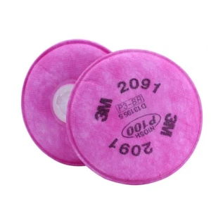2091 filter for 3M 6200/6800/7502 Respirator 5 packs =10 pcs - Picture 1 of 1