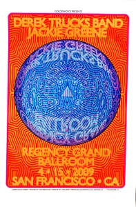 Chuck Sperry /Derek Trucks Band / Regency Ballroom/ 2009/ Signed — 134/ 150 - Picture 1 of 6