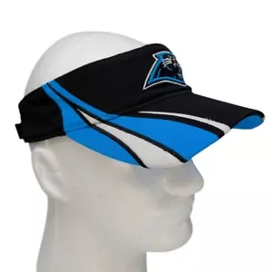 Reebok Carolina Panthers Visor Mens Blue Black Equipment NFL Adjustable OSFA - Picture 1 of 13