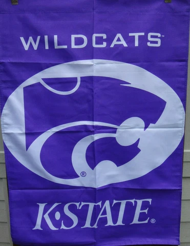 Kansas State Wildcats DOUBLE SIDED 28 x 40 BANNER ! VINTAGE DESIGN ! Cover