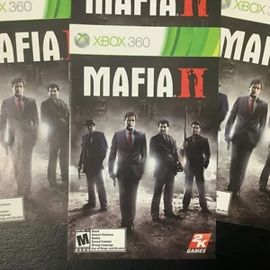 Mafia II 2 Microsoft Xbox 360 Instruction Manual Only - Picture 1 of 9
