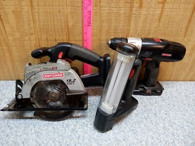 Craftsman 19.2 Volt 3 Piece Cordless Tool Set Only - Image 1 of 4