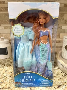 DISNEY STORE THE LITTLE MERMAID SINGING ARIEL DOLL NEW IN BOX TESTED FREE SHIP - Picture 1 of 14
