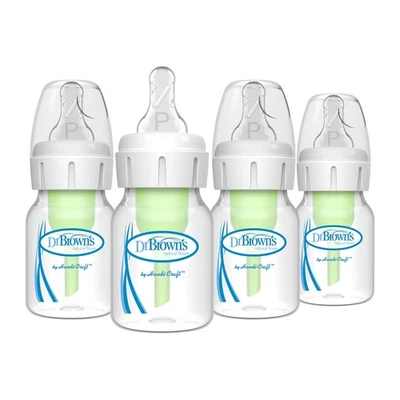 Dr. Browns Natural Flow Anti-Colic Options+ Narrow Baby Bottle, 2 oz/60 mL, - Image 1 of 4