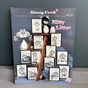 Kitty Litter Cats Cross Stitch Patterns Book 162 By Stoney Creek - Picture 1 of 2