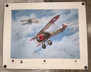 Roy Grinnell "Fifth Victory" WWI Aviation co-signed by Lt. Douglas Campbell COA - Imagen 1 de 14