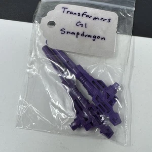 original G1 Transformers headmaster SNAPDRAGON GUN x2 weapons parts lot - Picture 1 of 8