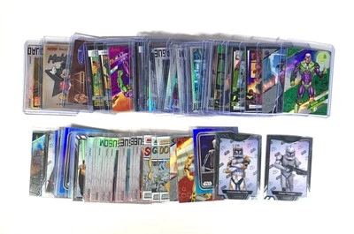 Lote de 100+ tarjetas coleccionables de cómics casi nuevas/m Foto 1 de 4