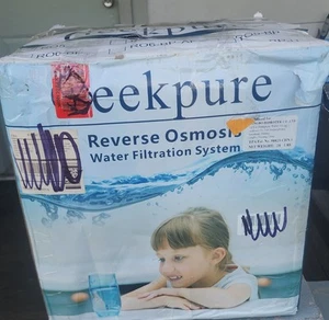 Geekpure Sistema di filtraggio acqua RO osmosi inversa 5 stadi - omaggio 7 filtri 75GPD - Foto 1 di 8