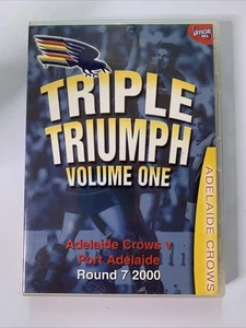 Triple Triumph Volume 1 AFL Adelaide Crows v Port Adelaide Round 7 2000 (DVD) - Bild 1 von 3