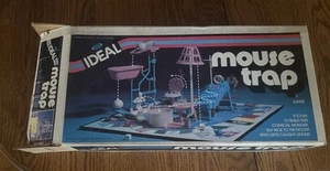 Vintage 1975 Mouse Trap Board Toy Game Ideal Missing Instructions - Picture 1 of 3