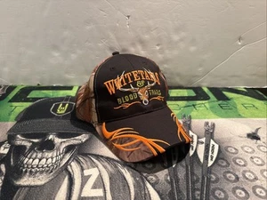 Baseballmütze Camouflage Jagd Whitetails & Blutspuren auf der Vorderseite neu - Bild 1 von 15