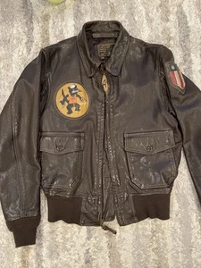 Cockpit USA Black Eagle USN G-1 Flight Jacket size 44 - Picture 1 of 7