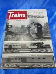 Trains Magazine, The Magazine of Railroading June 1971 - Picture 1 of 2