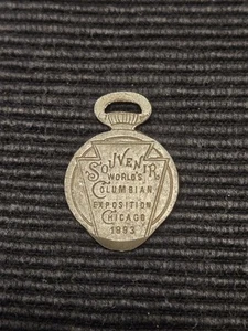 1893 World's Columbian Exposition, Souvenir Watch Case Opener, Keystone Tool - Picture 1 of 2