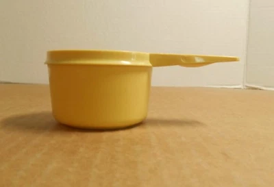 Tupperware Yellow Measuring Cup 1/2 cup #764 W21 - Image 1 of 3