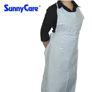 Delantales de polietileno desechables de 28""x46""; 2,0 mil; 100/cs - Imagen 1 de 1