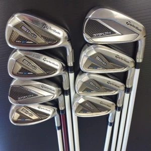 TaylorMade Iron Set 8pcs 5i,Aw STEALTH & 6-Pw,Sw SIM2 MAX Flex Ladies TENSEI - Picture 1 of 5