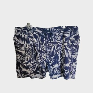 Sperry Swim Trunks Men XL Blue White Floral Mesh Lining - Picture 1 of 4