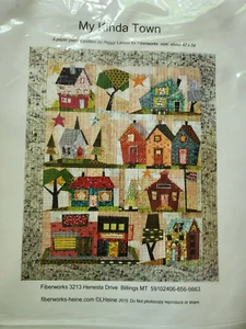 Patrón de edredón My Kinda Town de Peggy Larson y Laura Heine 42x54 - Imagen 1 de 4