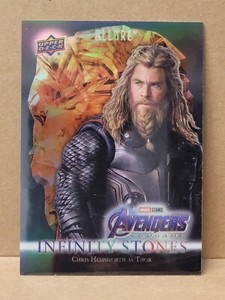 2022 MARVEL ALLURE CARD INFINITY STONES CHRIS HEMSWORTH THOR IS-15 /299