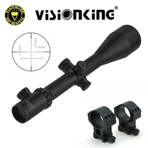 Visionking 4-48x65 Tactical Illuminated Retcile Rifle Scope Mount Picatinny Ring - Picture 1 of 10
