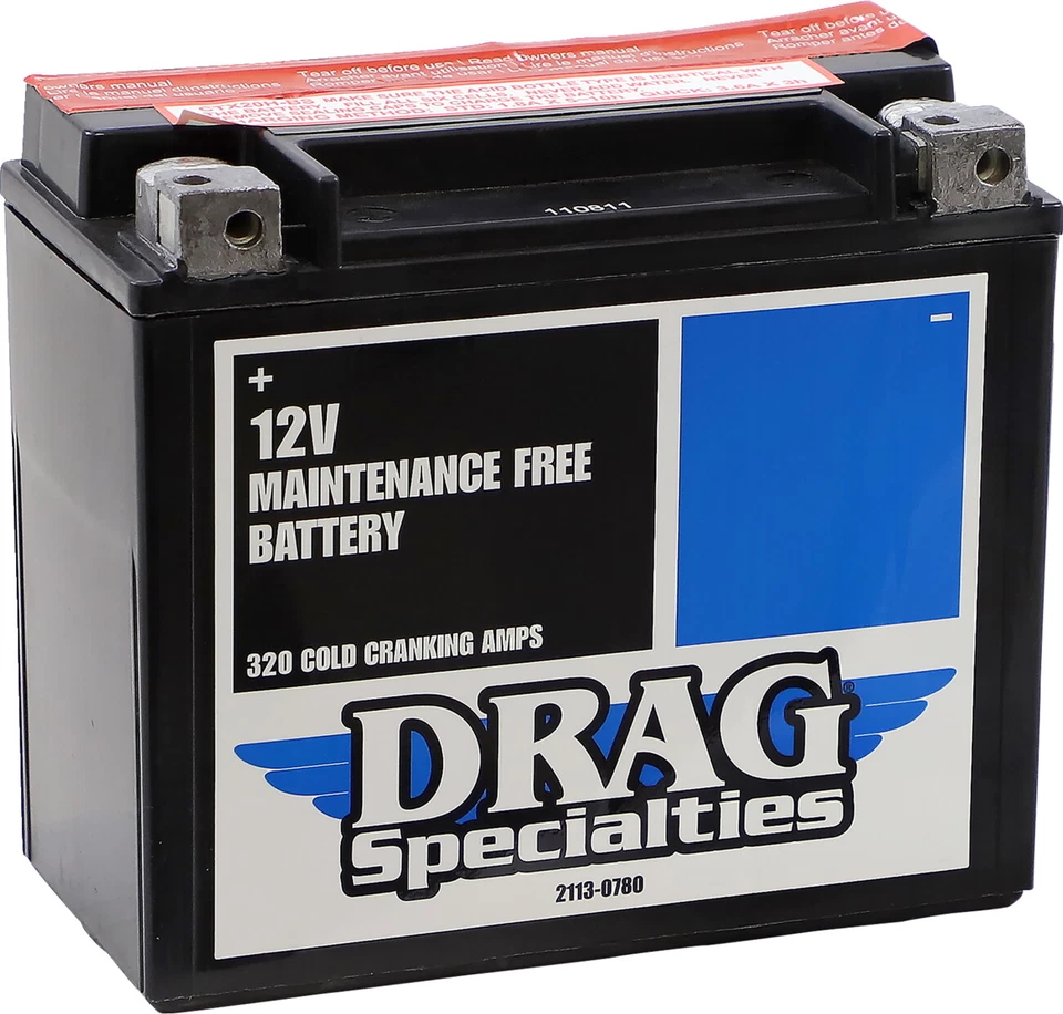 Drag Specialties YTX20HBSFT Battery Harley-Davidson Sportster 1100 XLH 1986-1988 - Изображение 1 из 1