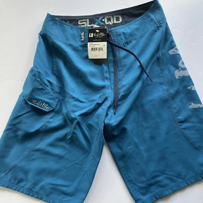 Salt Life Board Shorts Bañador Calavera Gráfico Arrecife Azul Para Hombre 28 SLX-QD Foto 1 de 4