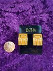 NEW vintage style Golden Metal Beautiful Pretty earrings Night Out L79 Rf117