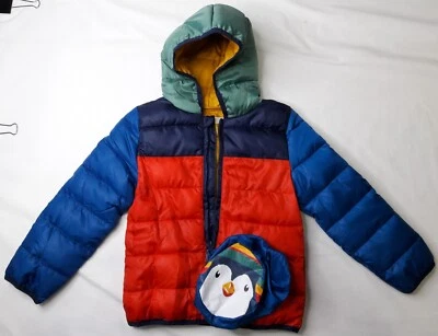 NEW, Toddler’s  EPIC THREADS Colorblock Fiesta Red Packable Puffer Coat (5yr) - Image 1 of 4