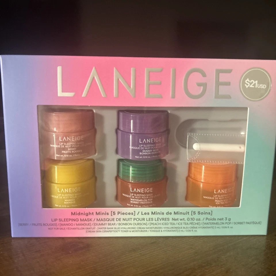 LANEIGE Lip Sleeping Mask Hydrate Nourish & Soothe Dry Flaky Lips