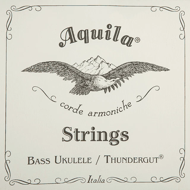 4 String Bass Ukulele String Set - Tuning Fork 18 to 21" AQUILA 68U - Image 1 of 1