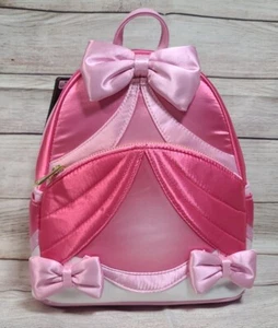 Loungefly Disney Cinderella 75th Anniversary Pink Bow Gown Cosplay Mini Bag - NEU - Bild 1 von 8