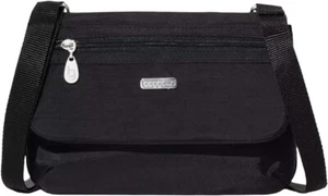 Baggallini Flap 2 It E/W Umhängetasche Neu Mit Etikett Schwarz - Bild 1 von 4