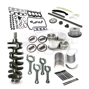 2.4L G4KG Engine Overhaul Rebuild Kit -Crankshaft + Timing Gears For Hyundai Kia - Picture 1 of 17
