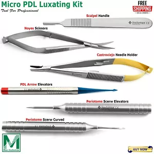 Kit de Micro Cirugía de Mano Micro Instrumentos Quirúrgicos Cassette Juego de 6 Piezas - Imagen 1 de 7