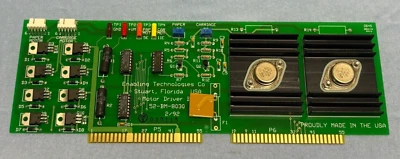 ETC Enabling Technologies 52-BM-8030 Motor Driver 2/92 Paper Carriage PCB Board - Image 1 of 4