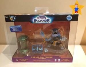 SKYLANDERS IMAGINATORS [S6] Rare Wild Storm Sensei & Cursed Tiki Temple Chest. - Picture 1 of 3