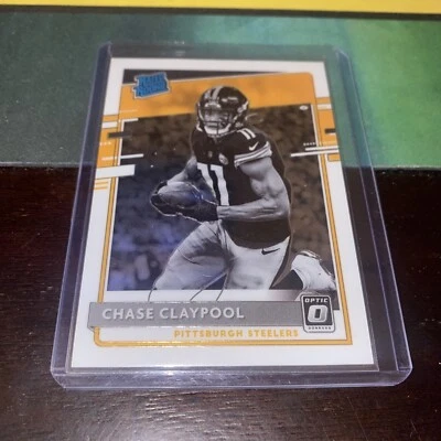 Donruss Optic Negative Variation Chase Claypool Base RC Steelers Bears - Image 1 of 2