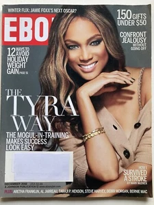 TYRA BANKS December 2008 EBONY Magazine JAMIE FOXX / ARETHA FRANKLIN / +++ - Bild 1 von 1