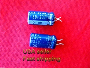 50 piezas - 33uf 50v condensadores electrolíticos radiales (S) - Imagen 1 de 1