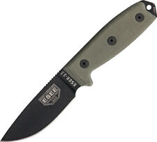ESEE 3MILPB Model 3Mil Plain Law Enforcement/Military Fixed Blade Knife