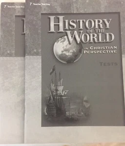 Abeka The History of The World 3rd Ed.Teacher Quiz/Test Key, Answer Keys Grade 7 - Bild 1 von 8