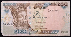 Nigeria 200 Naira 2017 P-29 (SLIB-L2704) - BA-U5 - Imagen 1 de 2