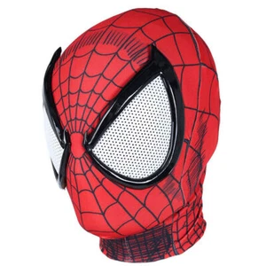 Halloween Cosplay Spiderman Upgraded Cool Spider-Man Mask Ultimate Costume Props - Picture 1 of 4