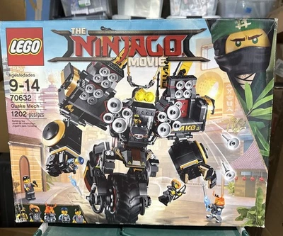 Lego La Película Ninjago - Quake Mech 70632 - NUEVO SELLADO RARO RETIRADO Foto 1 de 4